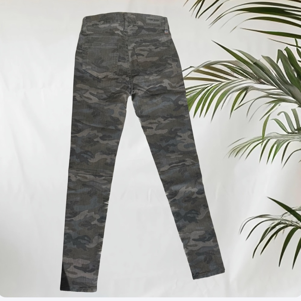 NWT Etienne Marcel Camo jeans SZ 25 - Picture 3 of 13